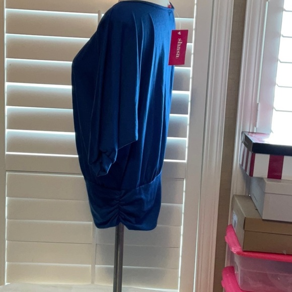 Shasa Royal Blue Women's Blouse - Picture 5 of 9